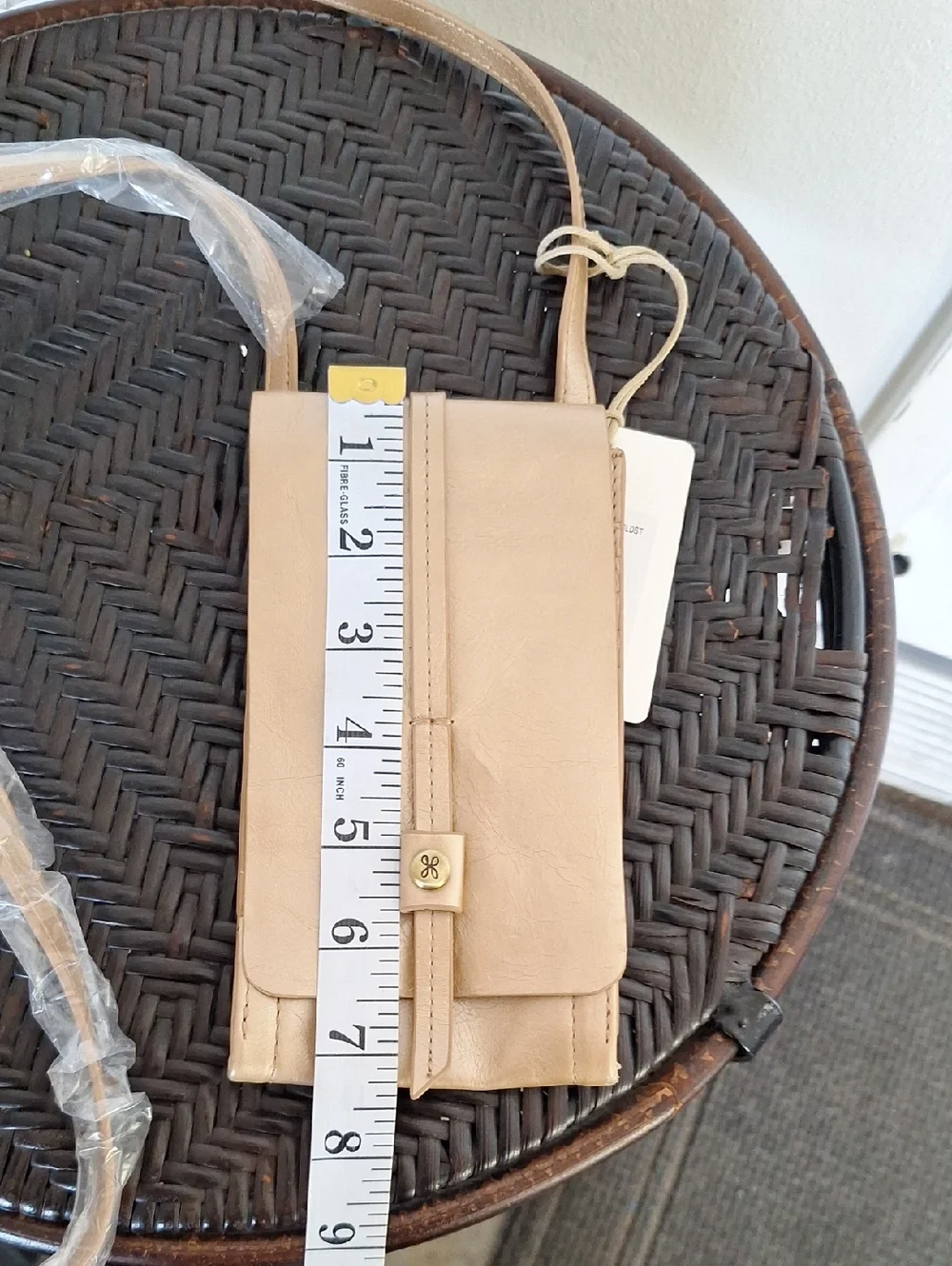 New HOBO token gold dust crossbody